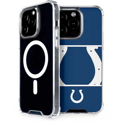NFL Indianapolis Colts Zone Block iPhone 15 Pro MagSafe Case
